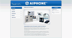 Desktop Screenshot of aiphone.de