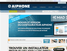 Tablet Screenshot of aiphone.fr